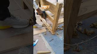 wood sofa combed making work  part 1 shortvideo [upl. by Proulx]