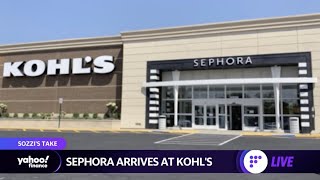 Sephora shops debut in Kohls [upl. by Lenrow]