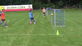 Trzeci dzieńobóz piłkarskiKs Talent Bolesławiec 7 sierpień  TRENING ORLIK cz2 [upl. by Namyw]