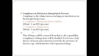 Lec 5 dpt compliance of lungs by Dr tehmina [upl. by Norvin]