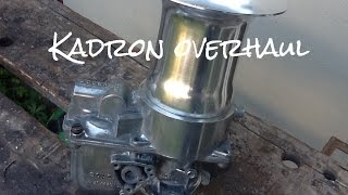 Kadron carburettor overhaul [upl. by Deelaw346]