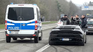 CarFreitag Nüburgring 2023  Tankstelle Adenau BMW M 765LT STO 992 GT3 RS SLR Aventador SV [upl. by Acissey]