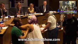 CHAOS at Charlottesville City Council Meeting Episode 2 John Heyden 060517 [upl. by Hsizan913]