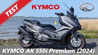 Kymco AK 550i Premium  Test  Avantages et inconvénients [upl. by Gertrud209]