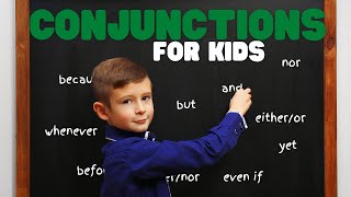 Conjunctions for Kids  Learn about coordinating correlative and subordinating conjunctions [upl. by Mae]