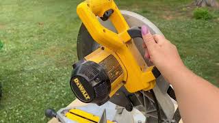 Honest Review of DEWALT Double Bevel Sliding Miter Saw [upl. by Chien136]