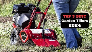 3 Best Garden Tillers for 2024 [upl. by Nrubliw]