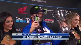 Supercross 250 Main Event Seattle Round 13 2018 [upl. by Hyacintha]