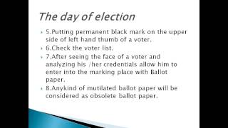 polling officer duty [upl. by Ayalahs]