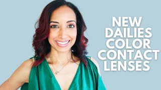 Unboxing Brand New Dailies Colors Contacts  By an Eye Doctor [upl. by Quincey]