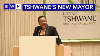 The moment Nasiphi Moya was elected Tshwane mayor [upl. by Hendricks]