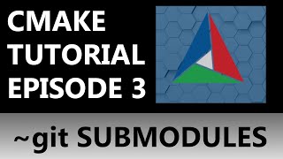 CMake Tutorial EP 3  Git Submodules adding glfw windowing library example [upl. by Almeda]