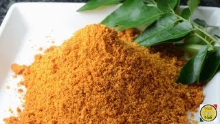 Gun Powder For Idli Dosa Tava Fry  By Vahchef  vahrehvahcom [upl. by Resaec]