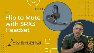 Flip to Mute with SRX3 Headset  Warehouse Voice User Training Tips [upl. by Constanta]