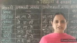 Marathi Grammar VIBHAKTI By Amruta S Mahajan [upl. by Mccourt]