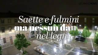 Saette e fulmini timelapse Canegrate [upl. by Roderich]