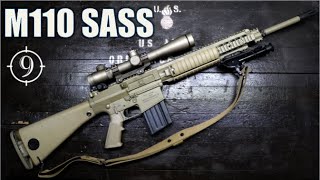 KAC M110 SASS The end of the M14 SR25 AR10 vs M21 sniper accuracy review [upl. by Jarlath]