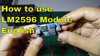 LM2596 step down voltage module information  English [upl. by Mcleroy]