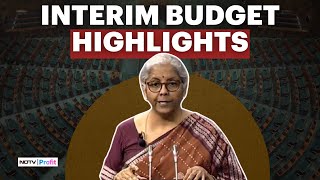 Recapping Interim Budget 2024 Highlights From Tax Slabs To New Innovation Fund [upl. by Ahsinna]