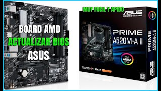 😲¿Cómo Actualizar el BIOS de la tarjeta madre ASUS 🤩PRIME A520MA II 2023 BIOS FACIL RAPIDO [upl. by Dawson]