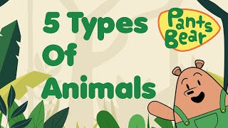 Animal classification for Kids  Mammals Birds Reptiles Amphibians amp Fish  Animal Groups [upl. by Naicad]