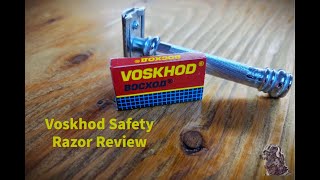 Voskhod Safety Razor Review [upl. by Carmelia]