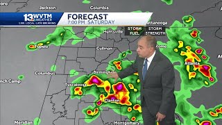 Impact Day excessive heat and some strong storms on Saturday [upl. by Nehr]