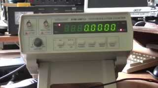 Velleman DVM13MFC2 Frequency Counter [upl. by Neeruam22]