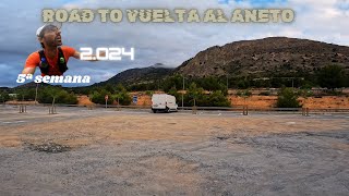 Comiendome 130 kilómetros 💪  Semana 5  ROAD TO VUELTA AL ANETO 2024 [upl. by Amalita]