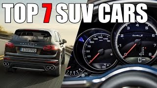 TOP 7 SUV Cars 2016 Acceleration  Top speed [upl. by Mauretta770]