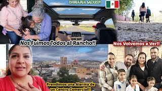 Nos Fuimos la Familia al Rancho🇲🇽Visitamos a mi Tia🥰Encendimos una ALARMA🚨TODO esto DISFRUTAMOS‼️🫣 [upl. by Neeluqcaj693]