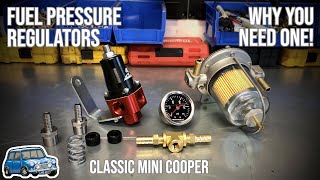 How to Install a Pressure Regulator on a Classic Mini  Why You Need One [upl. by Keppel784]