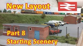 New Layout Build  Starting Scenery [upl. by Mariko]