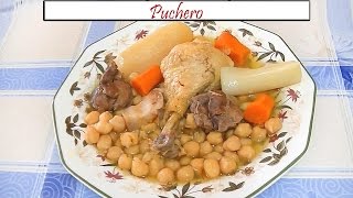 Puchero con pollo campero  Receta de Cocina en Familia [upl. by Dammahum324]