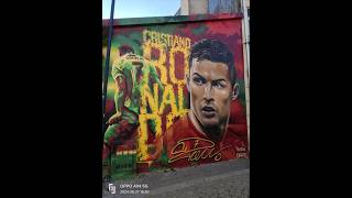 Caretos de Podence karetus podence cr7 urcristiano artederua pinturadeparede streetart [upl. by Hurleigh870]