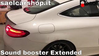 Mercedes C W205  Kufatec sound booster Extended [upl. by Ailadi]