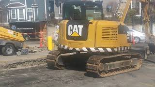 Feeney Brothers replacing a gas line in Dorchester [upl. by Mcclenon]