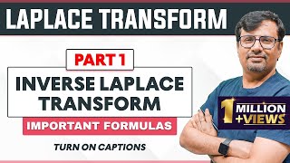 Formula of Laplace Transform and Inverse Laplace Transform  By Gp Sir [upl. by Llenart672]