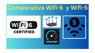 Comparativa De Las Redes Wifi5 y Wifi6 [upl. by Aisined8]