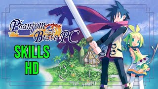 Phantom Brave All Skills  Vault of Powers 1 HD [upl. by Guzel]