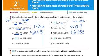 MATHS GRADE 5  Unit 5  Concept 1  Lesson 5amp6 [upl. by Vigor]