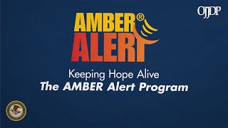 AMBER Alert Awareness Day  Office of Juvenile Justice Delinquency and Prevention [upl. by Anem]