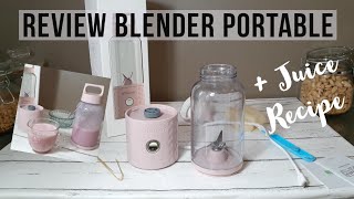 REVIEW BLENDER PORTABLE VITAMER  Praktis dan Sehat [upl. by Snahc]