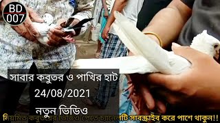 24082021 pakhi and kabutar hat savar nama bazar [upl. by Rufina]