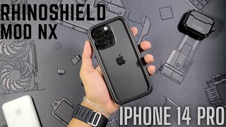 iPhone 14 Pro Rhinoshield Mod NXCrashguard Case Review HUGE RECOMMEND [upl. by Berman829]