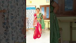 Miku e drape nachindi 🥻😍ytshorts saree pattusarees onlineshopping sareedrapping viralvideo [upl. by Etteloiv624]