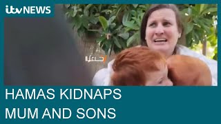 The worst nightmare Families plea for lives of children kidnapped by Hamas  ITV News [upl. by Admana]