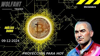 Precio Bitcoin hoy 09122024 BTC – Análisis diario de Bitcoin – predicción para bitcoin [upl. by Ziza]