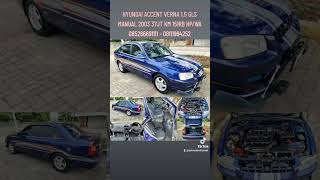 SHORT HYUNDAI ACCENT VERNA 15 GLS MANUAL 2003 37JT KM 151RB MOBIL BEKAS ZAL MOTOR CHANNEL [upl. by Crist590]