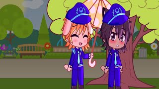 The Rain  Meme  Sheriff Labrador  Sheriff Labrador x Dobie  Gacha [upl. by Nyltiak894]